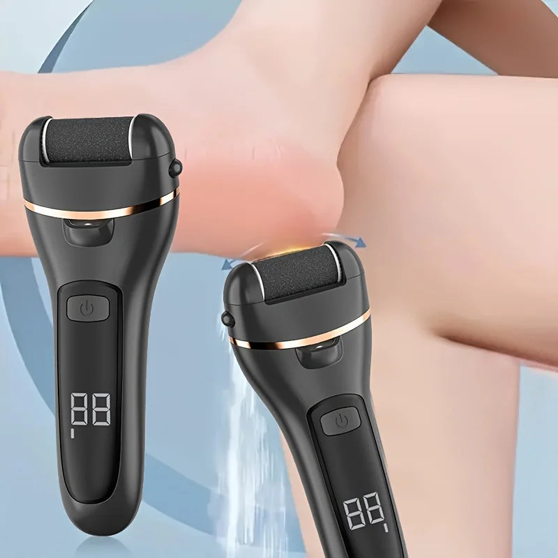 2-in-1 Electric Callus Remover — Rechargeable USB Foot File for Smooth Feet at Home